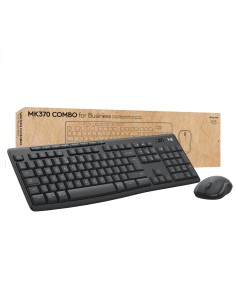 Logitech MK370 Combo for Business teclado RatÃ³n incluido RF Wireless + Bluetooth QWERTZ AlemÃ¡n Grafito