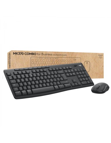Logitech MK370 Combo for Business teclado RatÃ³n incluido RF Wireless + Bluetooth QWERTZ AlemÃ¡n Grafito