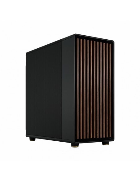 Fractal Design FD-C-NOR1X-01 carcasa de ordenador Midi Tower Negro, CarbÃ³n vegetal