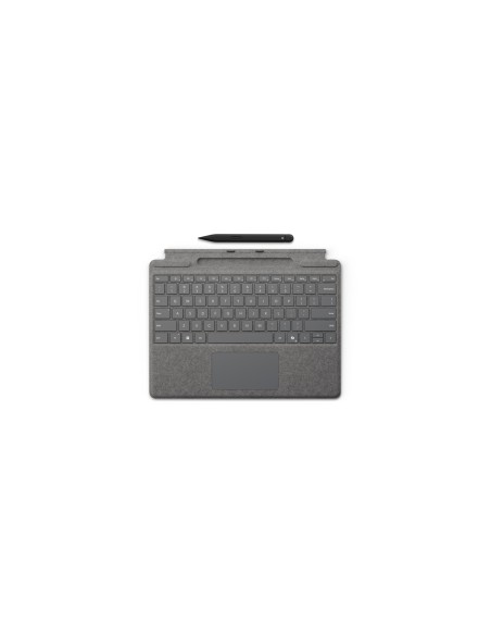 Microsoft Surface Pro Keyboard with Slim Pen for Business QWERTZ AlemÃ¡n Microsoft Cover port Platino