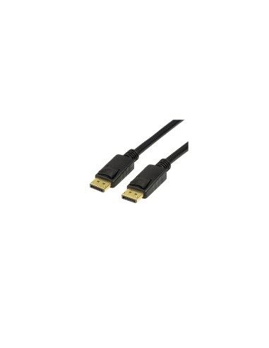 LogiLink CV0120 cable DisplayPort 2 m Negro