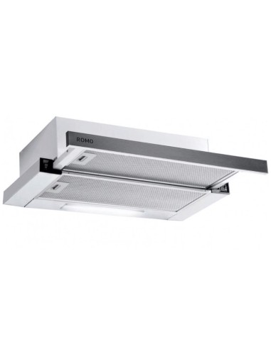 Romo RO-CE60IP Campana  Doble Motor Panel Frontal Inox