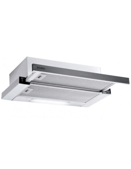 Romo RO-CE60IP Campana  Doble Motor Panel Frontal Inox