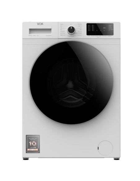 Vok EVW-10BAWB13 Lavadora 10Kg 1400RPM Blanca