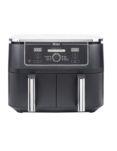 Ninja AF400EU freidora Doble 9,5 L Independiente 2470 W Freidora de aire caliente Negro