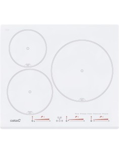 Cata INSB6030WH Encimera 3F Induccion Blanca