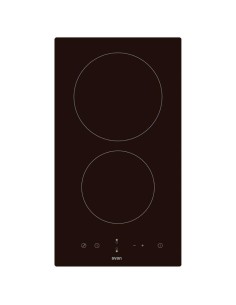 Svan SV2301 VitrocerÃ¡mica 2F 50cm Cristal Negro