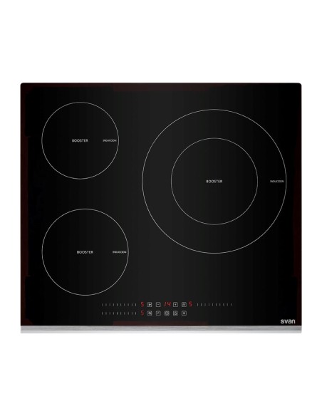 SVAN SVI6393 PLACA INDUCCIÃ“N 7200W 59X52X6CM CRISTAL
