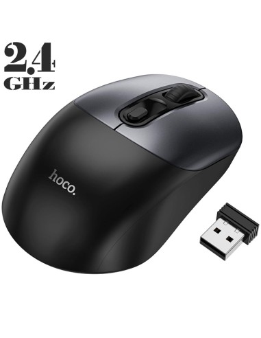 Hoco GM28 Business RatÃ³n InalÃ¡mbrico 2.4G Negro
