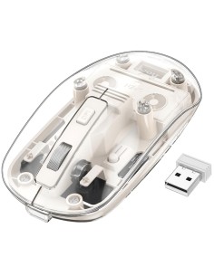 Hoco GM29 RatÃ³n InalÃ¡mbrico 2.4G y Bluetooth Space White