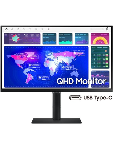Monitor 23.8" Samsung S24A600U QHD USB-C