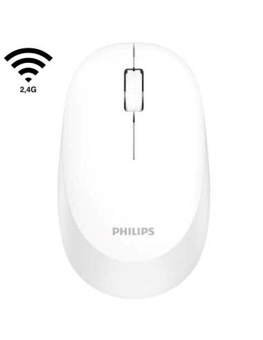 RatÃ³n Philips SPK7307WL 2,4G Blanco Ambidiestro