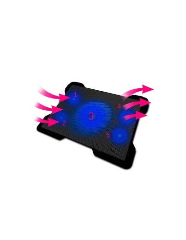 Ventilador Woxter Cooling Pad 1560 Note Book Pad 1560 R