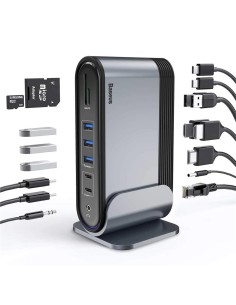 Baseus CAHUB-DG0G Hub 17-1 USB-C 3x HDMI