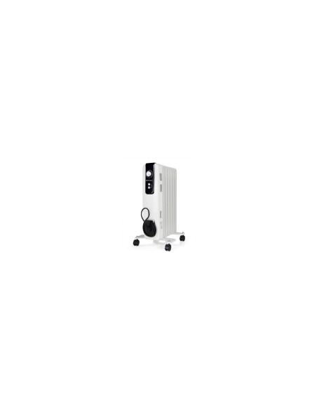 RADIADOR DE ACEITE ORBEGOZO RH 1500 7 ELEMENTOS CALORIFICOS 3XPOTENCIAS CALOR TERMOSTATO REGULABLE RUEDAS PIVOTANTES 17096