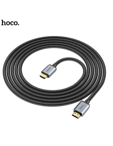 Cable HDTV 2.1 8K Ultra Hd 3 m Hoco US03 Negro