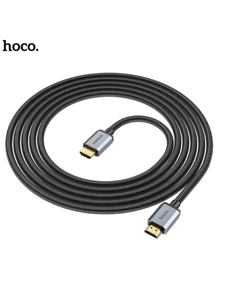 Cable HDTV 2.1 8K Ultra Hd 3 m Hoco US03 Negro