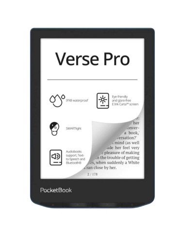 Pocketbook Verse Pro Azure Libro ElectrÃ³nico 6" HD Smartlight Wifi