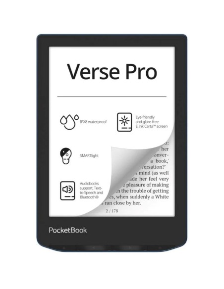 Pocketbook Verse Pro Azure Libro ElectrÃ³nico 6" HD Smartlight Wifi