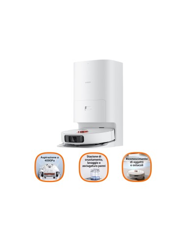 Xiaomi X10 Plus aspiradora robotizada Combinado Blanco