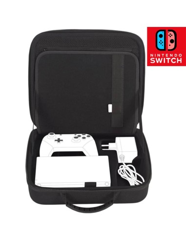 Bigben Funda para Nintendo Switch Negra (SWITCHSTORACASE)