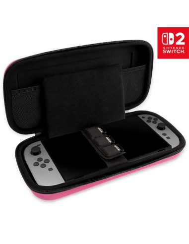Nacon Funda Pouch RÃ­gida para Nintendo Switch 2 Rosa (SWITCHNEWPOUCHLPINK)