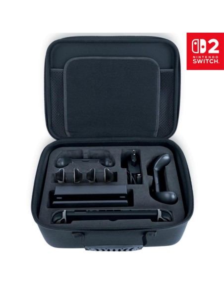 Nacon Funda Storage Plus para Nintendo Switch 2 Negra (SWITCHNEWSTORAGECASEXXL)