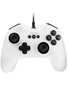 Nacon Mando con Cable para PC con VibraciÃ³n Blanco (PCGC-100WHI)