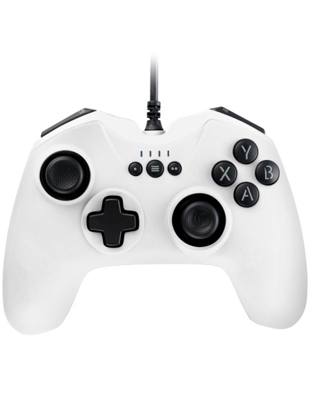 Nacon Mando con Cable para PC con VibraciÃ³n Blanco (PCGC-100WHI)