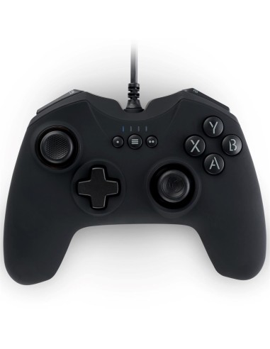 Nacon Mando con Cable para PC con VibraciÃ³n Negro (PCGC-100XF)