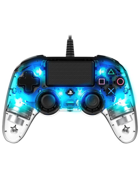 Nacon Mando Oficial Playstation PS4 Compact Azul (PS4OFCPADCLBLUE)
