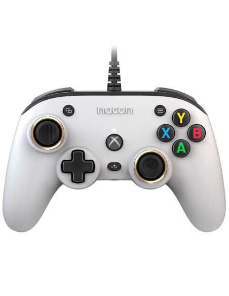 Nacon Pro Compact Mando Programable con licencia XBOX Blanco
