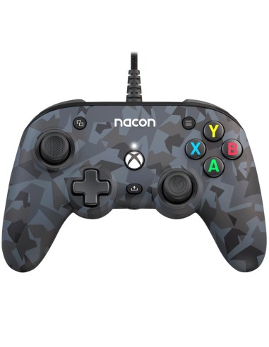Nacon Pro Compact Mando Programable con licencia XBOX Grey Camo