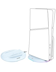 Nacon Soporte Vertical con luces RGB para Playstsation 5 Slim