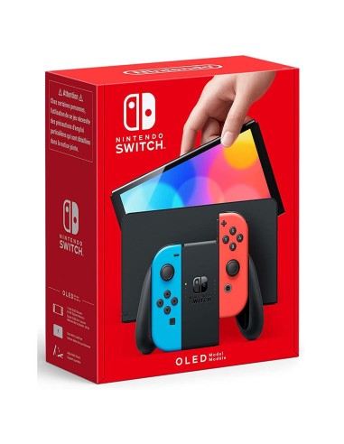 Nintendo Switch Oled Consola Azul/Roja