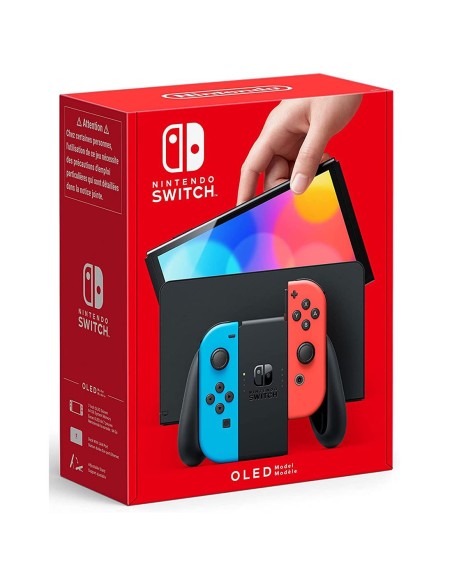 Nintendo Switch Oled Consola Azul/Roja