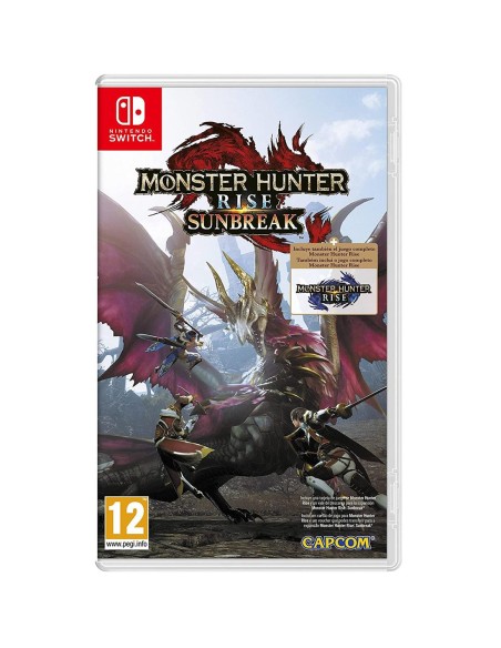 Nintendo Monster Hunter Rise Sunbreak -Juego para Switch