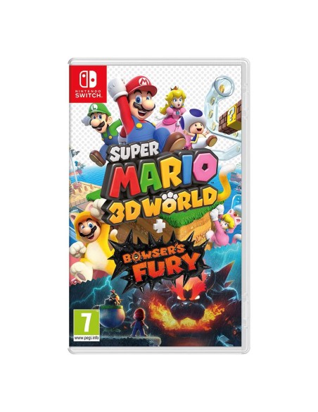 NINTENDO SUPER MARIO 3D WORLD+ BOWSERÂ´S FURY - Juego para Nintendo Switch