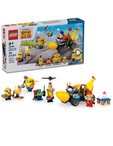LEGO 75580 Minions y Coche Banana