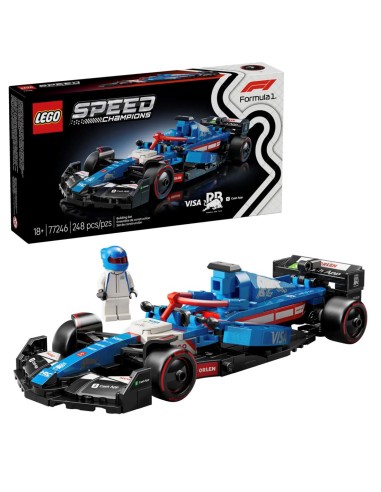 LEGO 77246 Coche de Carreras Visa Cash App RB VCARB 01 F1