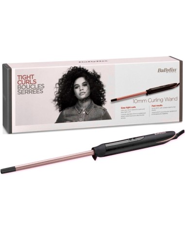 Babyliss C449E Tenacilla de Pelo 10mm para rizos muy definidos