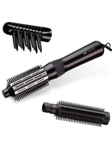 BRAUN SatinHair 3 AS330E Moldeador con 3 Accesorios