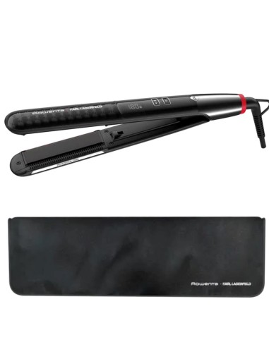 Rowenta SF466LF0 Plancha de Pelo Digital con Keratina Karl Lagerfeld