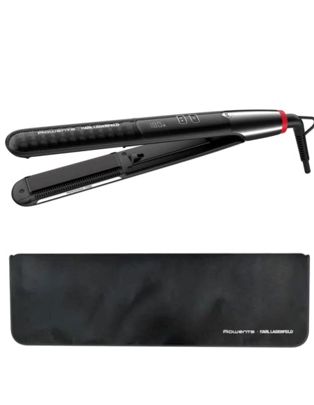 Rowenta SF466LF0 Plancha de Pelo Digital con Keratina Karl Lagerfeld