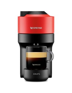 Krups XN920510 Vertuo Pop Cafetera Nespresso Roja/Negra