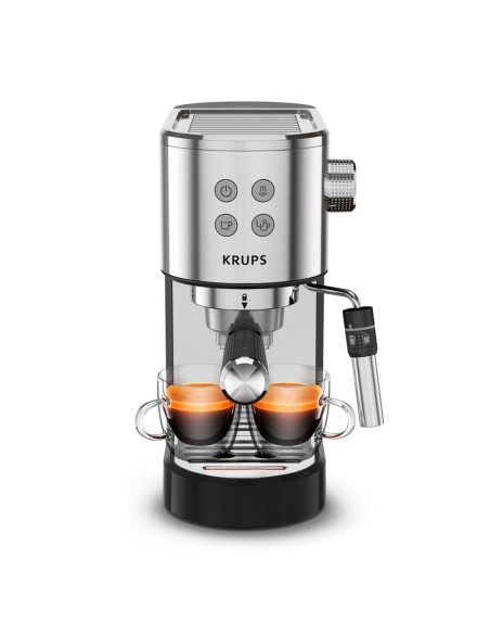 Krups XP444C10 Cafetera Express Virtuoso 15 Bar 1400W Inox