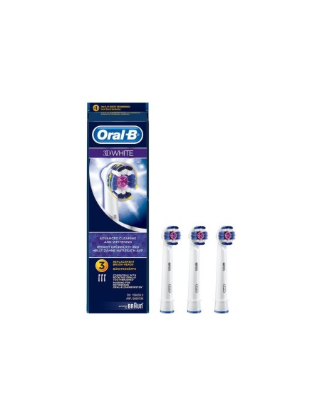 Braun Oral  EB18PRB-4 Cabezales de Recambio 3D White