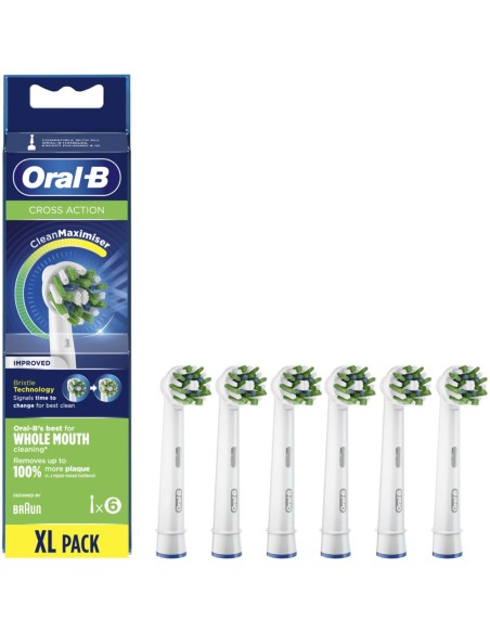 Braun Oral B  EB50-6 Cross Action 6 Und Cabezales de Recambio