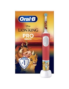 Braun Oral-B Cepillo de Dientes Vitality Pro Kids 3+ El Rey LeÃ³n Rojo (D103.413.2K)