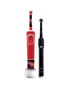 Braun Oral-B Pack Familiar Cars Cepillo ElÃ©ctrico (D16.513.1U + D100.410.2K)